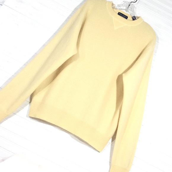 Cashmere GRANT THOMAS Mens Crewneck Sweater - Picture 2 of 6